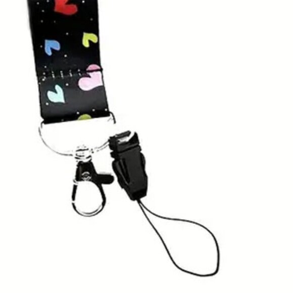 Hearts ID, Key, Card Holder Lanyard - Picture 2 of 5